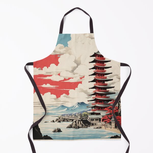 Item preview, Akashi Japan Vintage Travel Tourism designed and sold by TravelersGems.