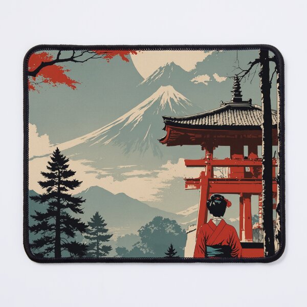 Item preview, Ama Aichi Japan Vintage Travel Tourism designed and sold by TravelersGems.