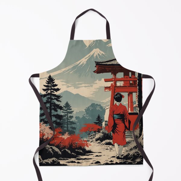 Item preview, Ama Aichi Japan Vintage Travel Tourism designed and sold by TravelersGems.