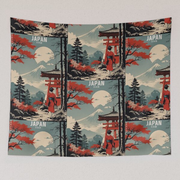 Item preview, Ama Aichi Japan Vintage Travel Tourism  designed and sold by TravelersGems.