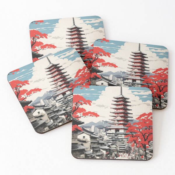 Item preview, Himeji Japan Vintage Travel Tourism  designed and sold by TravelersGems.