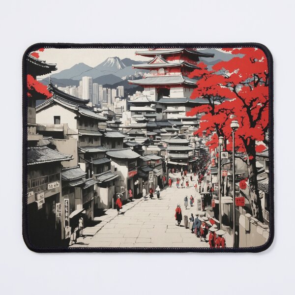 Item preview, Himeji Japan Vintage Travel Tourism  designed and sold by TravelersGems.