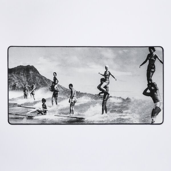Artikelvorschau, Vintage Hawaii Tandemsurfen entworfen und verkauft von TeeARTHY.