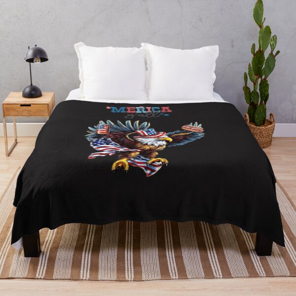 Item preview, 'Merica, Y'all Eagle With Hot Dogs and Beer designed and sold by AlienOccupation.