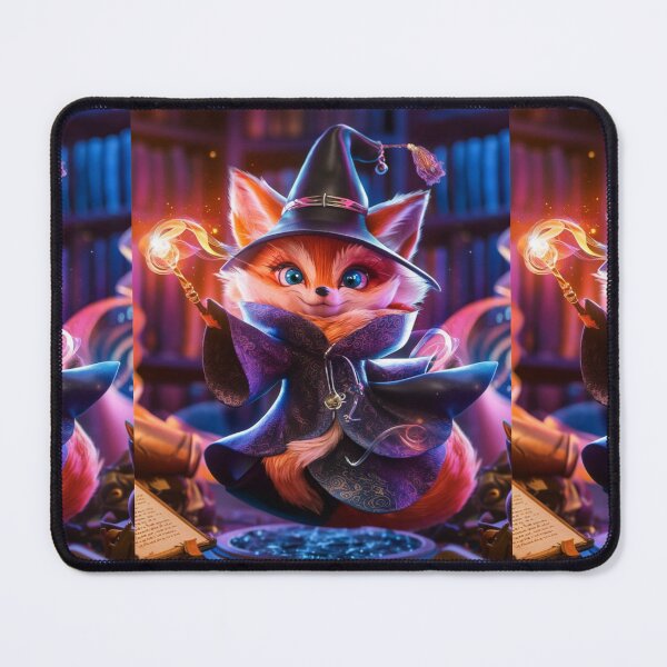 Item preview, Fox Portrait. whimsical wizard designed and sold by FoxVibes.