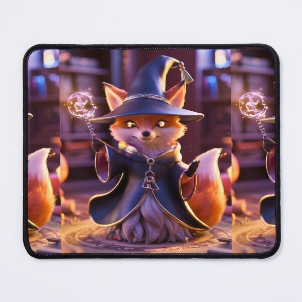 Item preview, Fox Portrait. whimsical wizard designed and sold by FoxVibes.