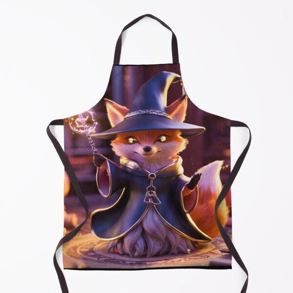 Item preview, Fox Portrait. whimsical wizard designed and sold by FoxVibes.