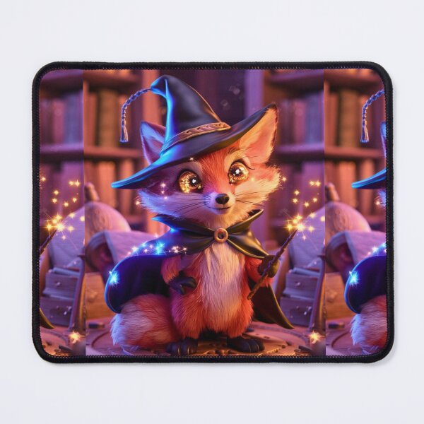 Item preview, Fox Portrait. whimsical wizard designed and sold by FoxVibes.