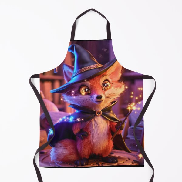 Item preview, Fox Portrait. whimsical wizard designed and sold by FoxVibes.