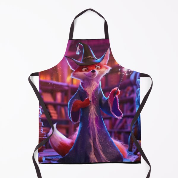 Item preview, Fox Portrait. whimsical wizard designed and sold by FoxVibes.