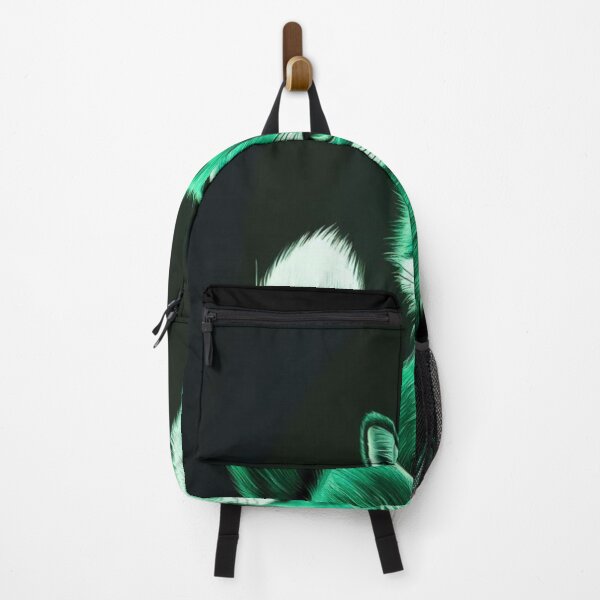 Item preview, Fox Portrait. monochrome face portrait, emerald green designed and sold by FoxVibes.