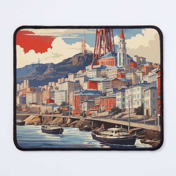Item preview, Vladivostok Russia Vintage Travel Tourism designed and sold by TravelersGems.