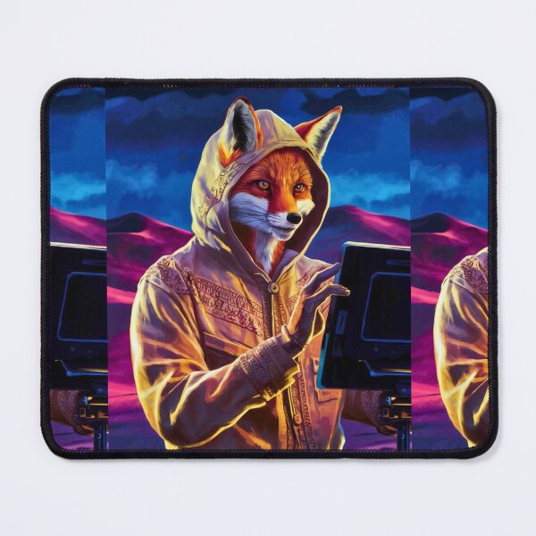 Item preview, Fox Portrait. dessert fox, fox person designed and sold by FoxVibes.