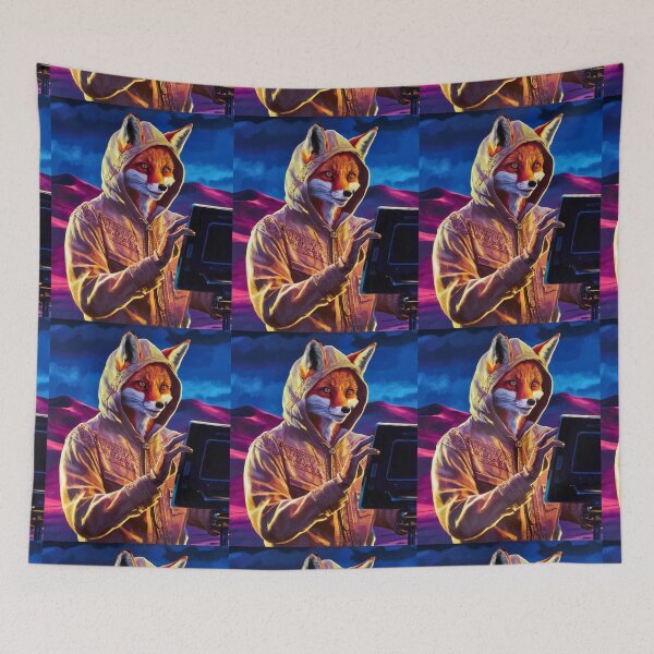 Artikelvorschau, Fuchsporträt. Dessertfuchs, Fuchsmensch entworfen und verkauft von FoxVibes.