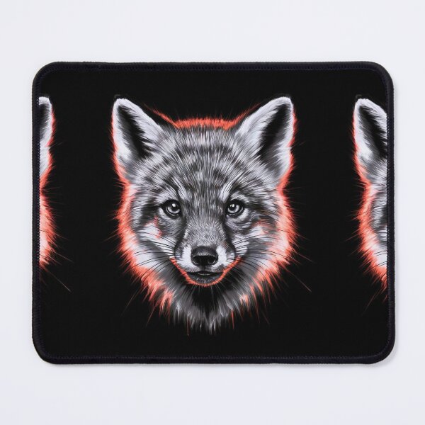Item preview, Fox Portrait. monochrome face portrait designed and sold by FoxVibes.