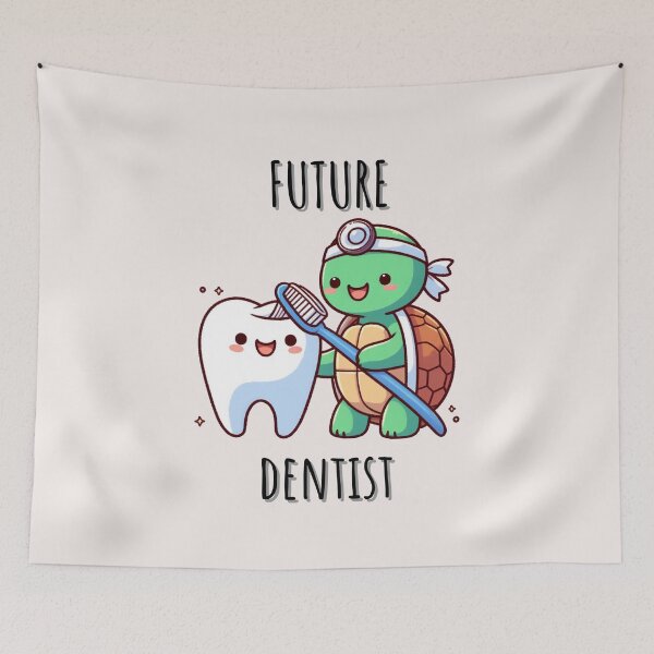 Item preview, Future Dentist Turtle designed and sold by LemuellTrends.