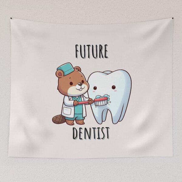 Item preview, Future Dentist Beaver designed and sold by LemuellTrends.