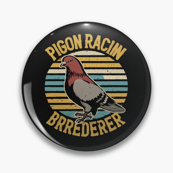 Item preview, Pigeon Racing Breeder Retro Tee designed and sold by MizoX7.