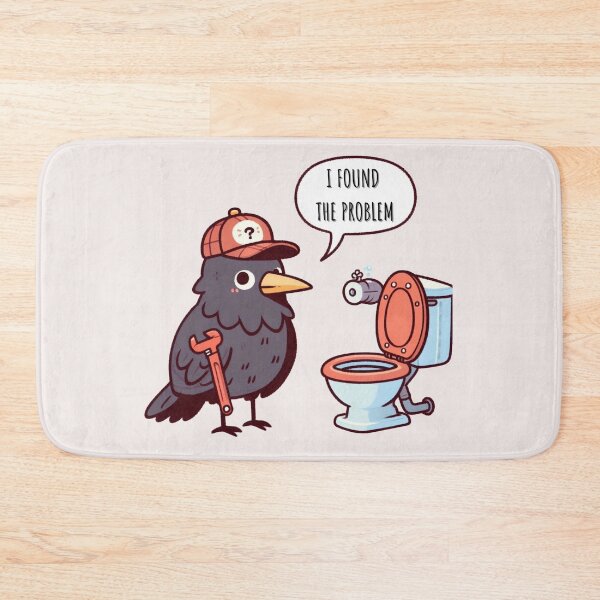 Item preview, Plumber Crow designed and sold by LemuellTrends.