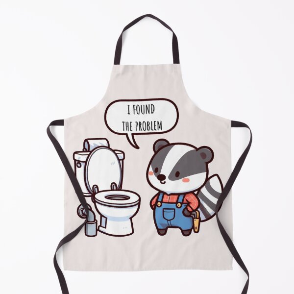 Item preview, Plumber Badger designed and sold by LemuellTrends.