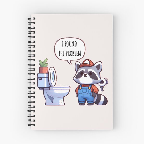 Item preview,  Plumber Raccoon designed and sold by LemuellTrends.
