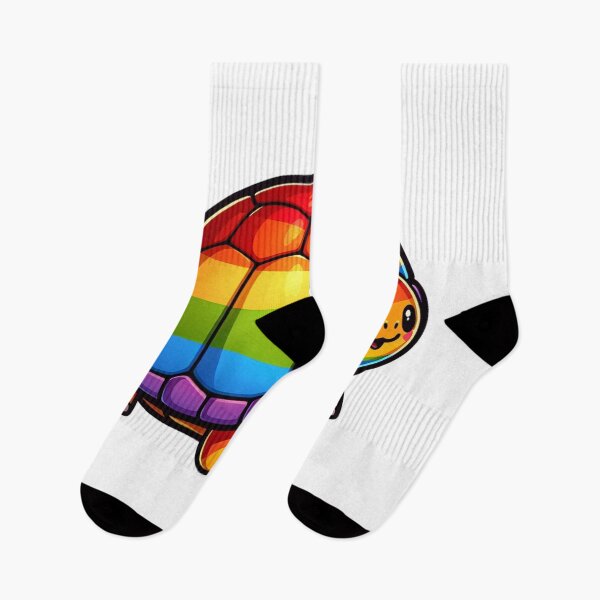 Item preview, Rainbow turtle race designed and sold by seahorse crossing.