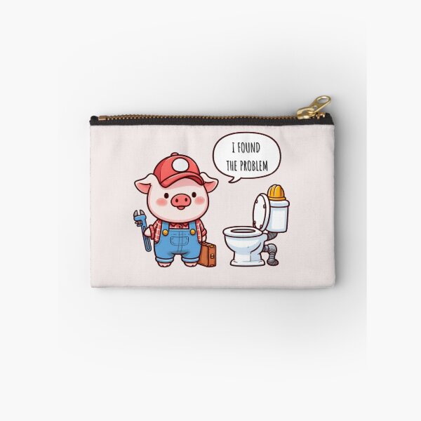 Item preview, Plumber Pig designed and sold by LemuellTrends.