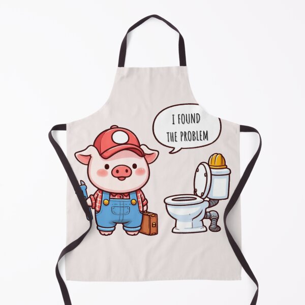 Item preview, Plumber Pig designed and sold by LemuellTrends.