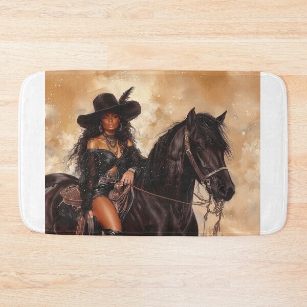 Item preview, african woman riding a horse designed and sold by Rockwpapart.
