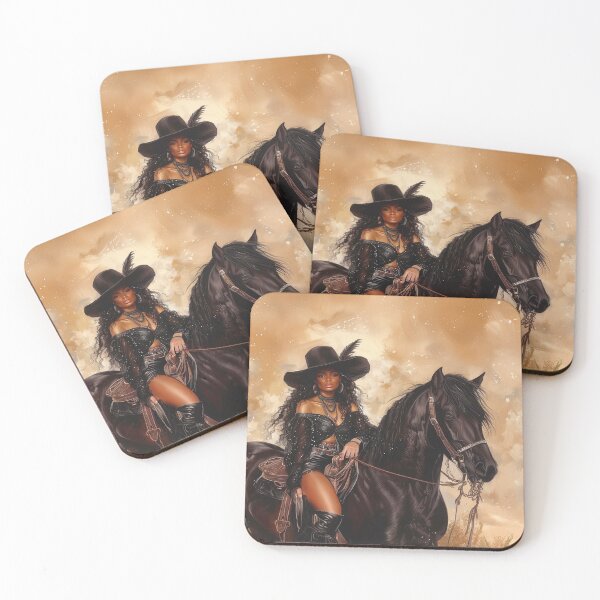 Item preview, african woman riding a horse designed and sold by Rockwpapart.