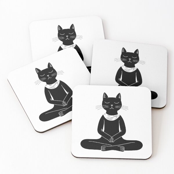 Item preview, Yoga Cat designed and sold by aphian.
