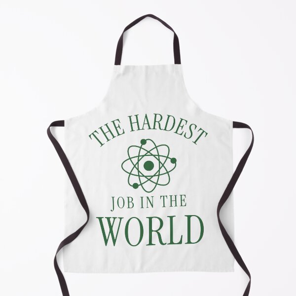 Item preview, THE HARDEST JOB IN THE WORLD ATOM designed and sold by LovePeaceShop.