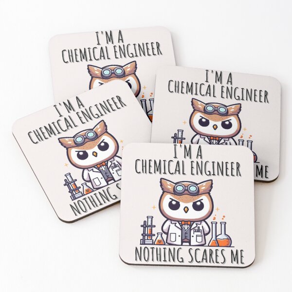 Item preview, Chemical Engineer Owl designed and sold by LemuellTrends.