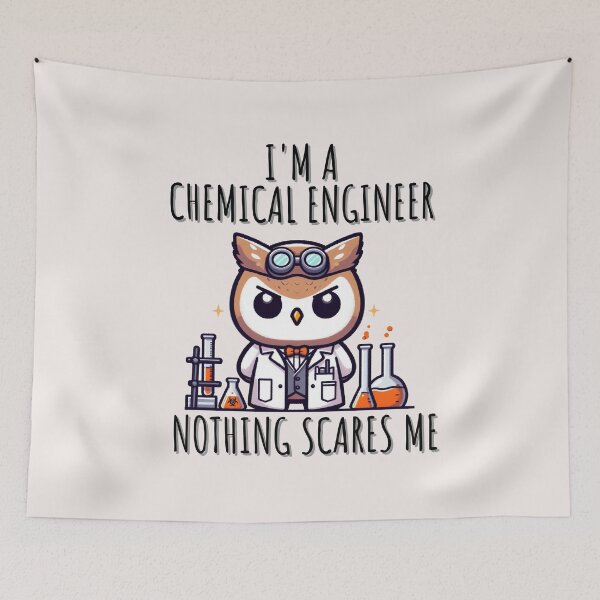 Item preview, Chemical Engineer Owl designed and sold by LemuellTrends.
