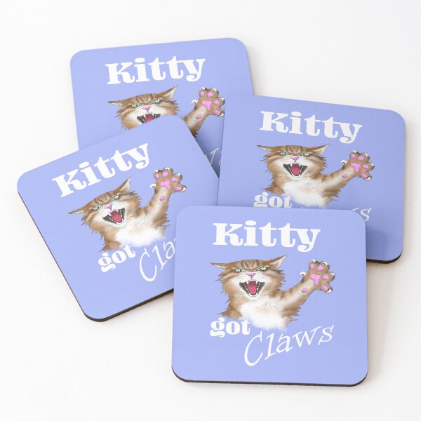 Item preview, Kitty got Claws - white text designed and sold by JackieCorrado.