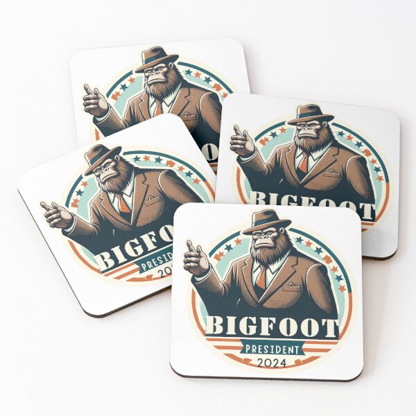 Item preview, Bigfoot for President 2024 designed and sold by BrinaandPops.
