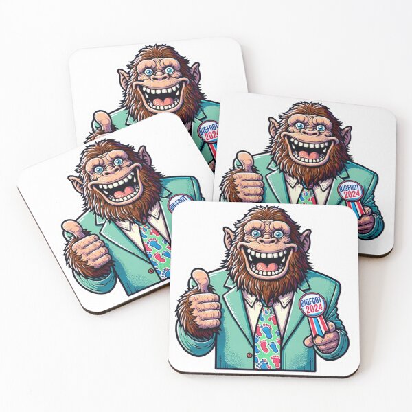 Item preview, Bigfoot for President 2024 designed and sold by BrinaandPops.