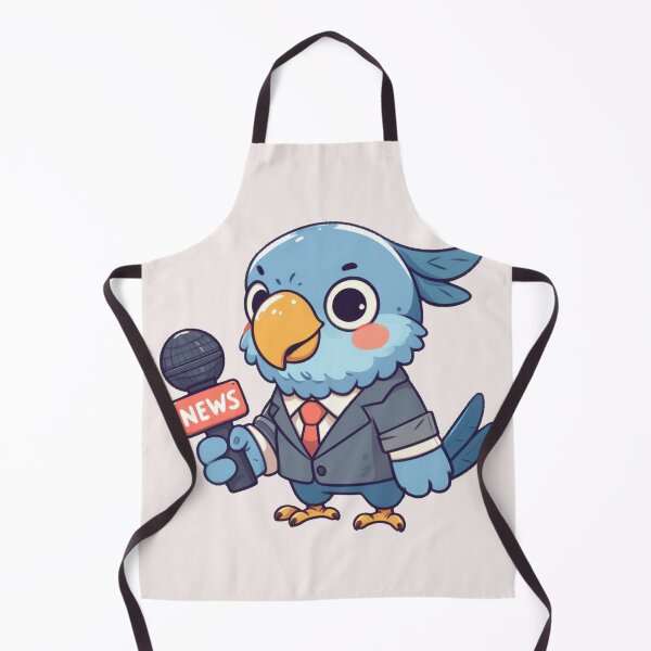 Item preview, Journalist Parrot designed and sold by LemuellTrends.