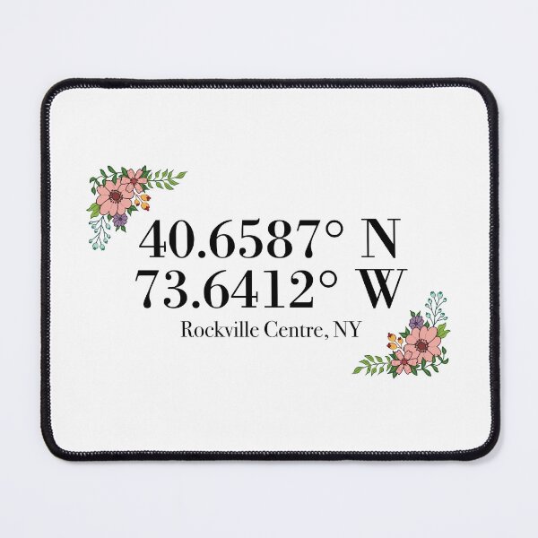 Item preview, Rockville Centre, NY Coordinates designed and sold by mynameisliana.