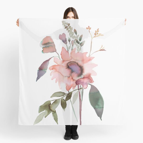 Floral Bouquet Scarf
