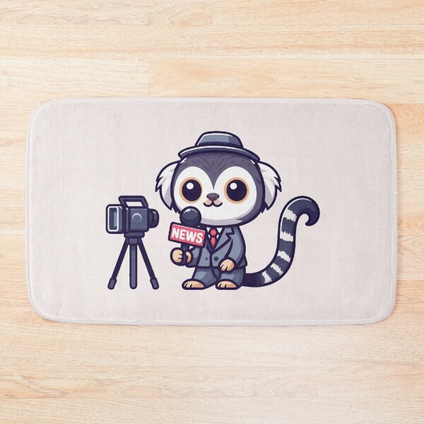 Item preview, Journalist Marmoset designed and sold by LemuellTrends.