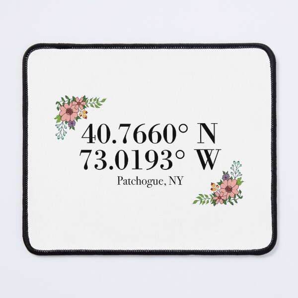 Item preview, Patchogue, NY Coordinates designed and sold by mynameisliana.
