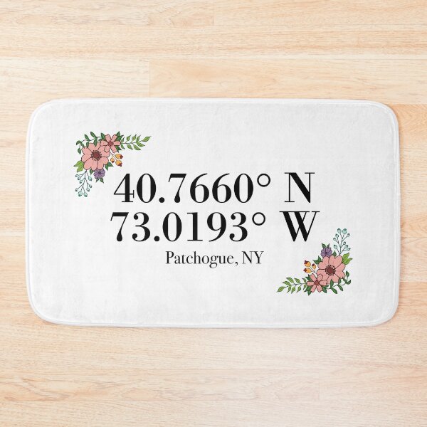 Item preview, Patchogue, NY Coordinates designed and sold by mynameisliana.