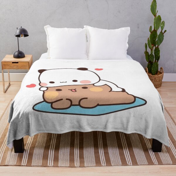 Item preview, Bubu And DuDu Hugging Panda Bear And Browne Love 2024 designed and sold by DaresToDream.