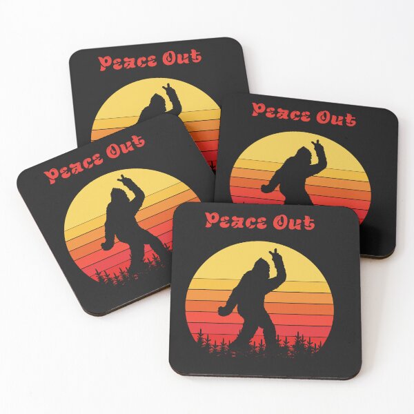 Item preview, Bigfoot Says Peace Out designed and sold by AlienOccupation.