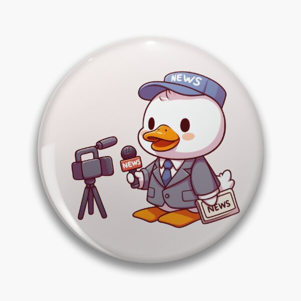 Item preview, Journalist Duck designed and sold by LemuellTrends.