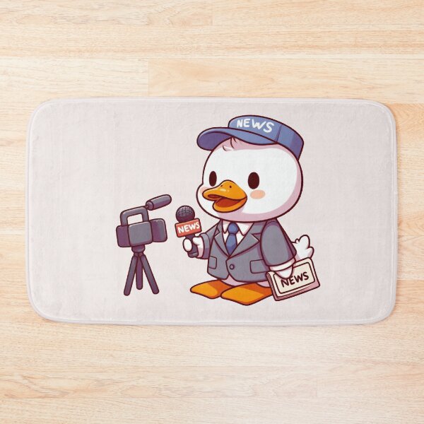 Item preview, Journalist Duck designed and sold by LemuellTrends.