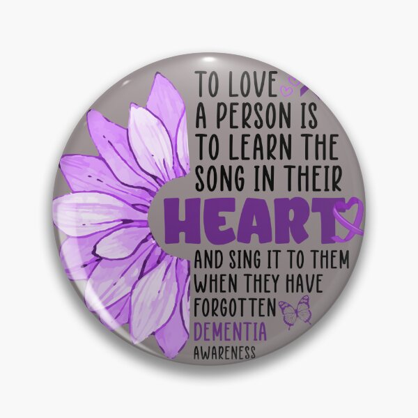 Item preview, Purple Sunflower Dementia Awareness designed and sold by AlienOccupation.
