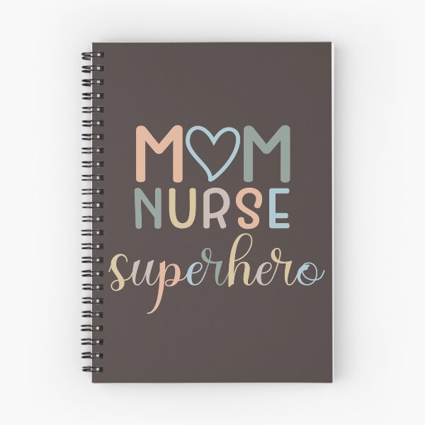Item preview, Mom Nurse Superhero Typography Mother's Day Nurse Appreciation Week designed and sold by darkskydelights.