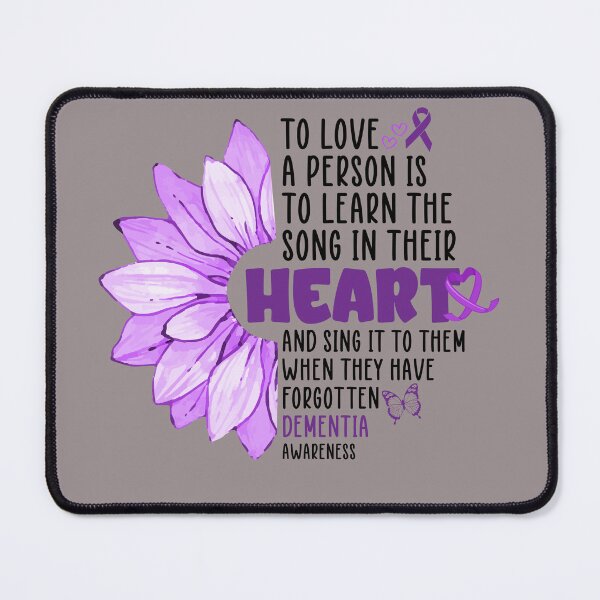 Item preview, Purple Sunflower Dementia Awareness designed and sold by AlienOccupation.